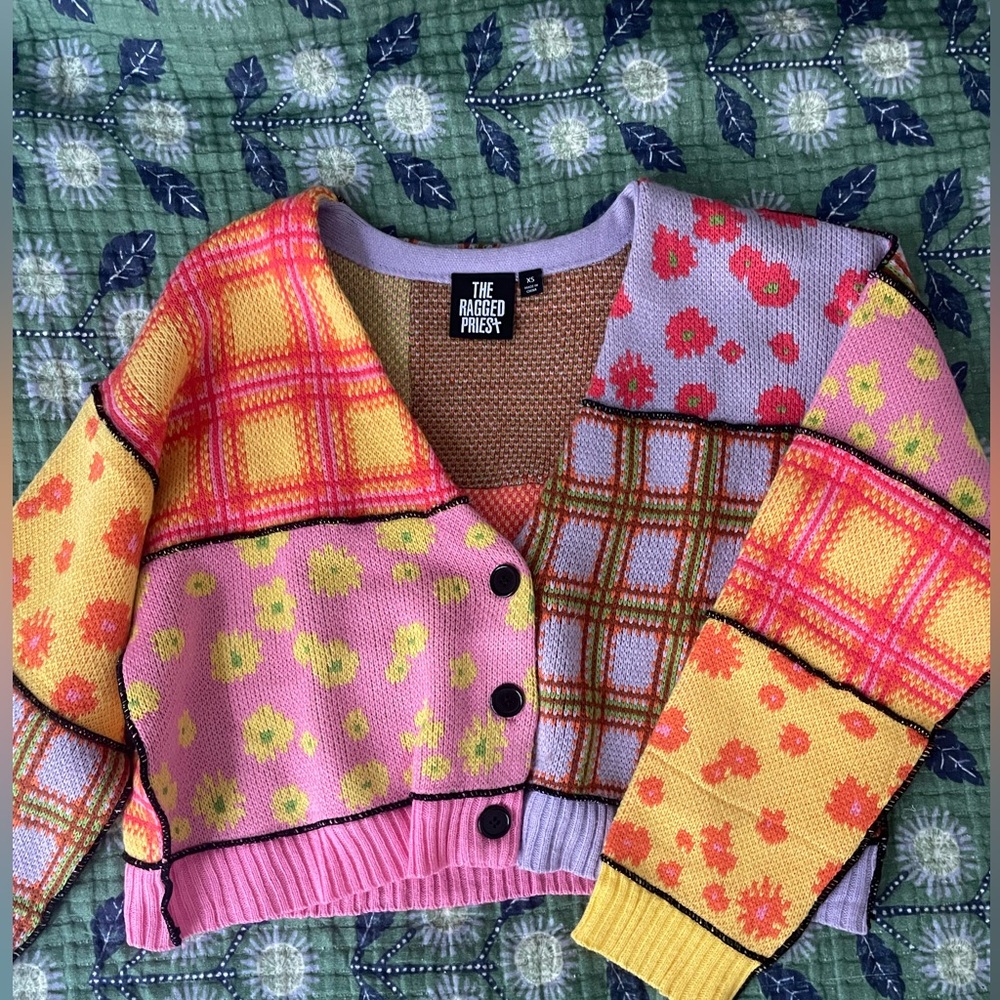 Ragged Priest Oversized Cardigan